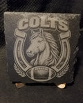 Indianapolis Colts Custom Engraved Slate Coaster